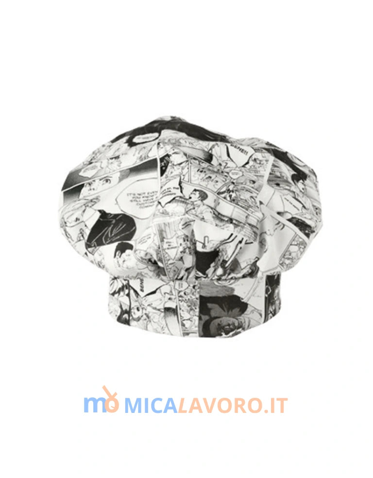 Cappello Cuoco a Fumetto Giblor's