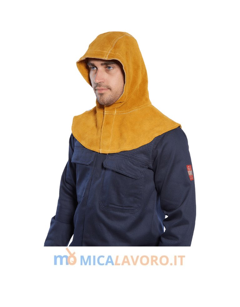 Cappuccio da Saldatore in Pelle Portwest