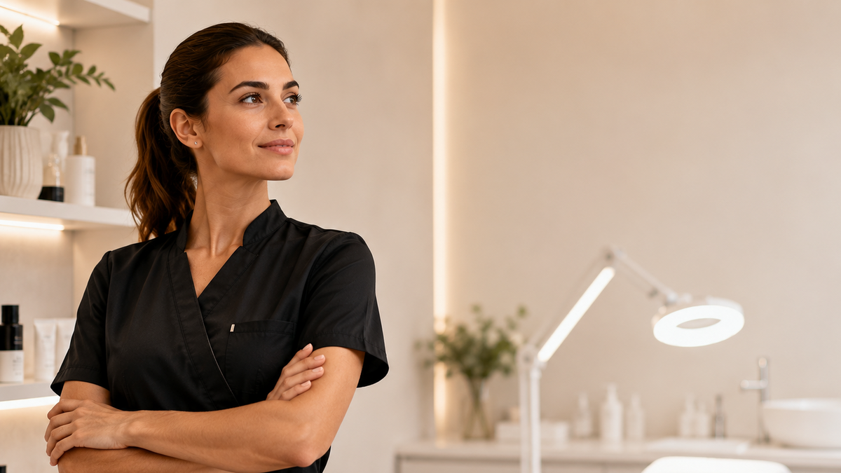 bbigliamento professionale per estetica e benessere
