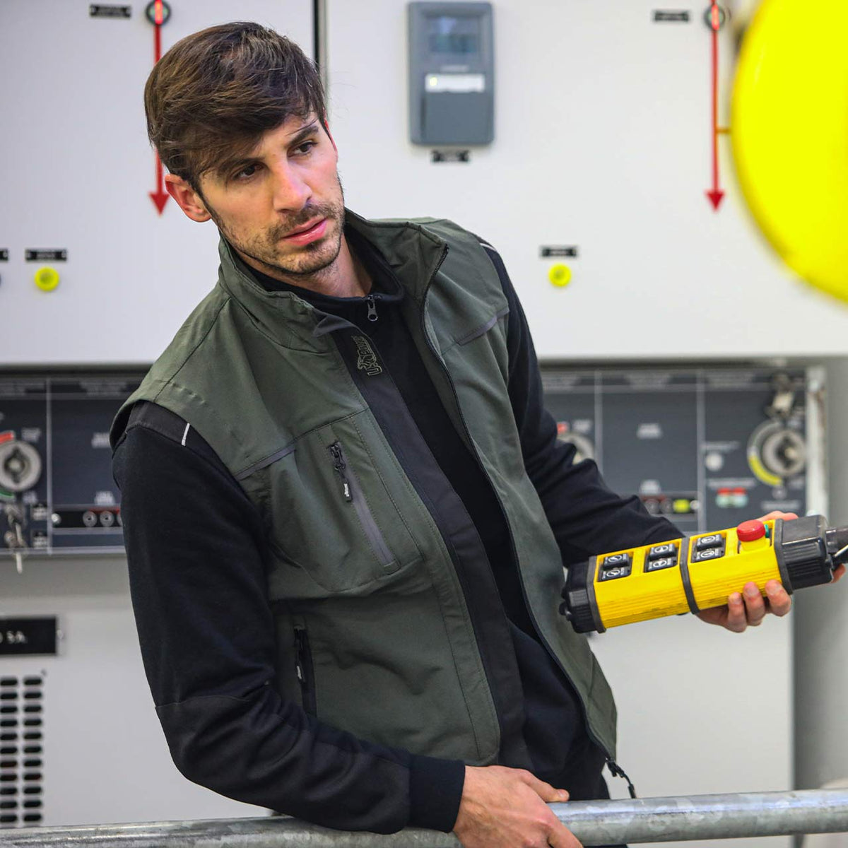 Gilet Lavoro SATURN Dark Green U-Power