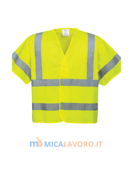 Gilet Giallo Alta Visibilità C471 Portwest