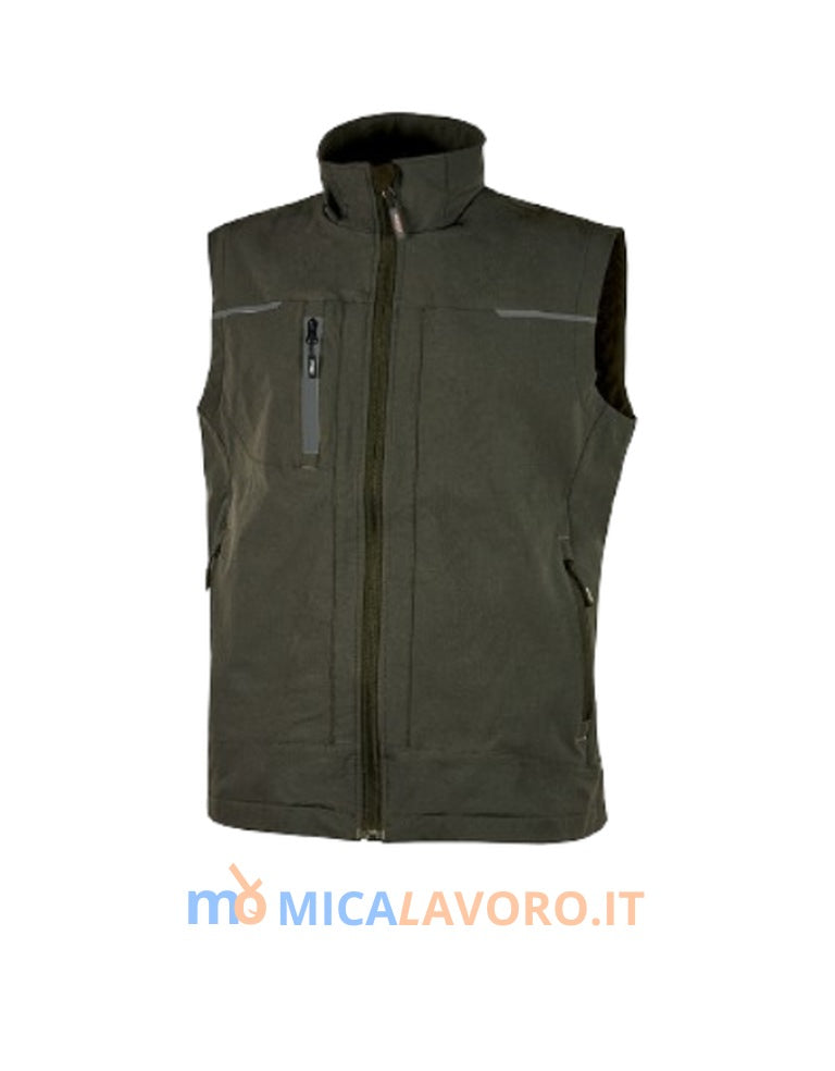 Gilet Lavoro SATURN Dark Green U-Power