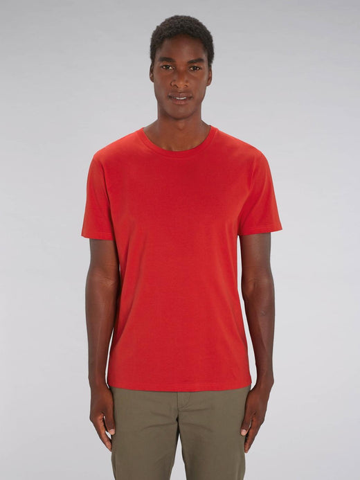 T-Shirt Rossa in Cotone Fruit of The Loom