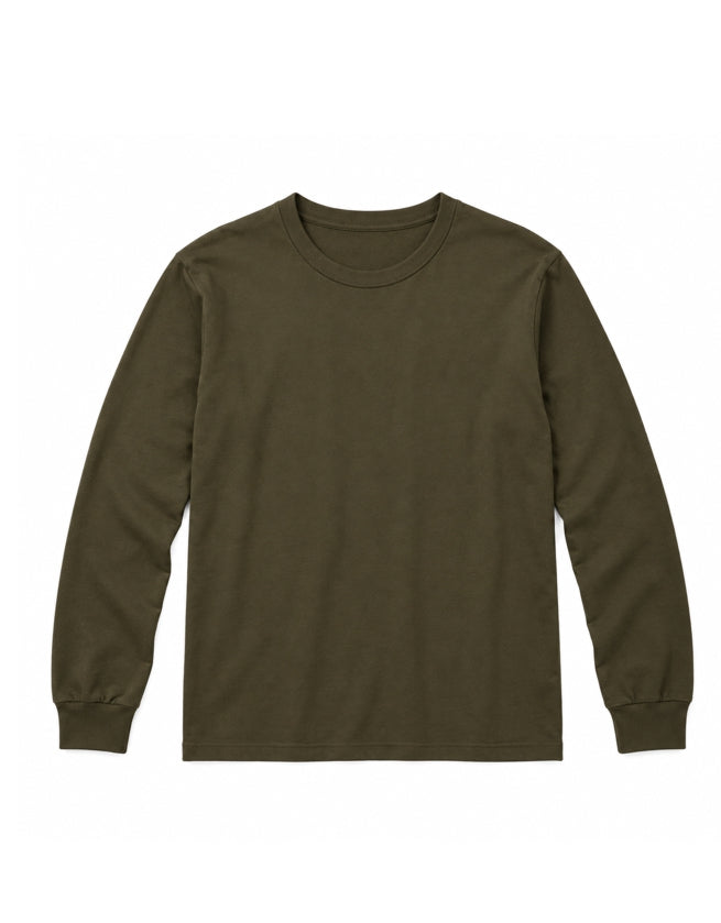 Maglia manica lunga in cotone Follow Me