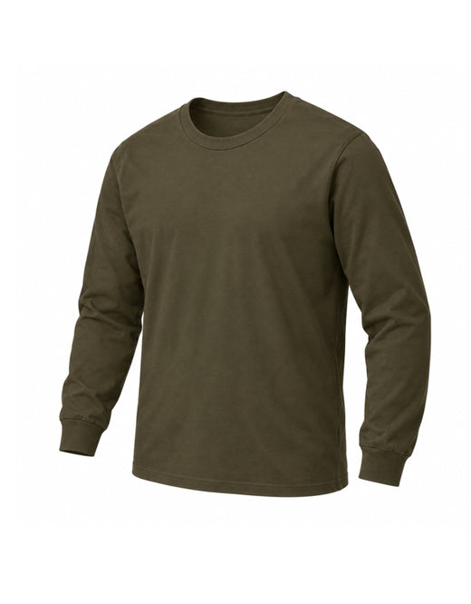 Maglia manica lunga in cotone Follow Me