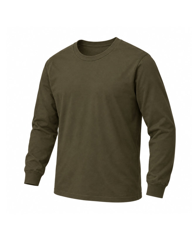 Maglia manica lunga in cotone Follow Me